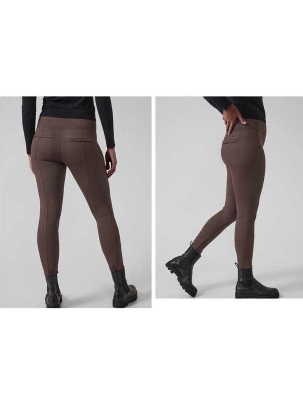 Athleta Delancey Houndstooth High-Waist Leggings